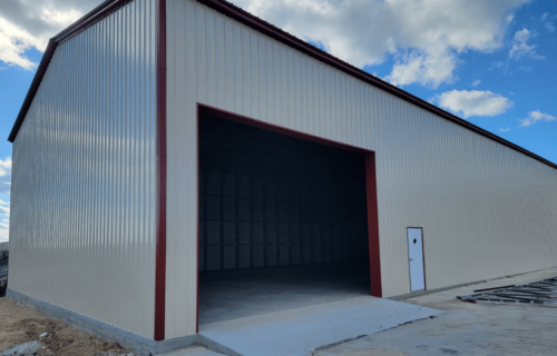 Commercial metal warehouse for sale near me at RampUp Storage in Troy