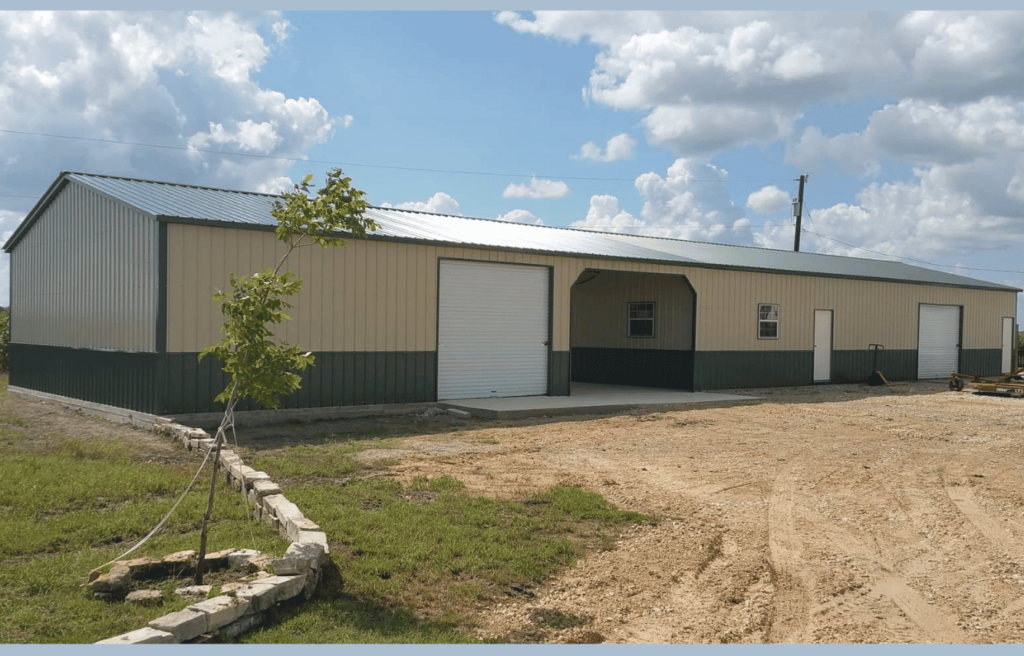 Metal building near me for sale at RampUp Storage in Troy, TX