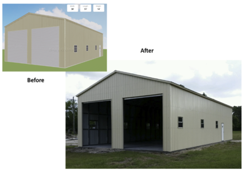 30’x50’x14′ Commercial Garage - image Picture22-2-500x355 on https://rampupstorage.com