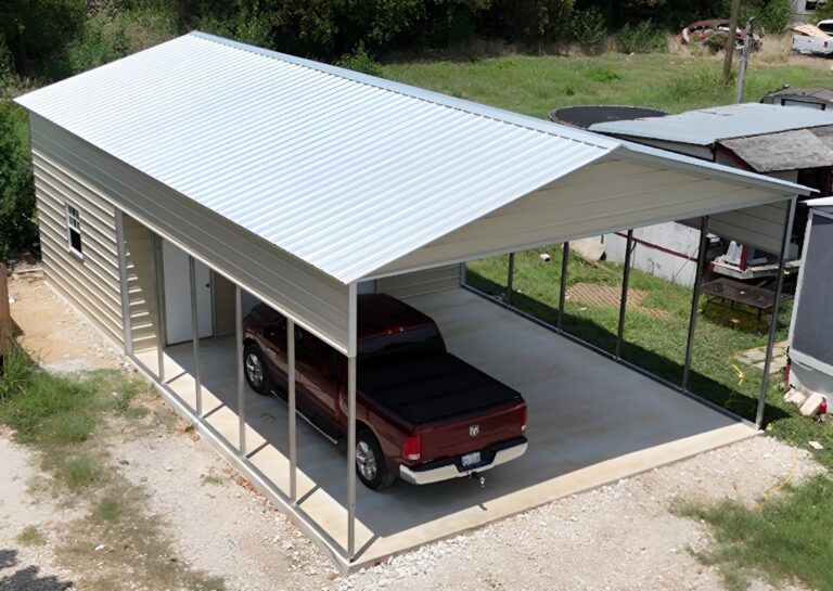 24x40x12 utility carport combo for sale in Hewitt TX