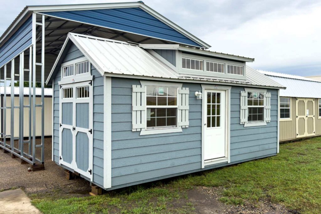 Garden shed storage for sale at RampUp Storage in Troy, TX