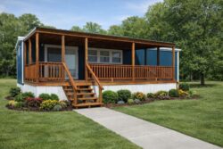 Covered deck for mobile homes for sale at RampUp Storage Troy, TX